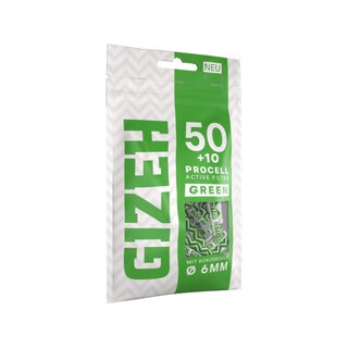 GIZEH - ProCell - Green (50 Stk.)