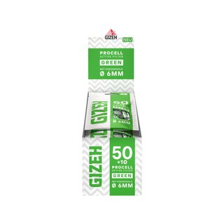 GIZEH - ProCell - Green (10 x 50 Stk.)