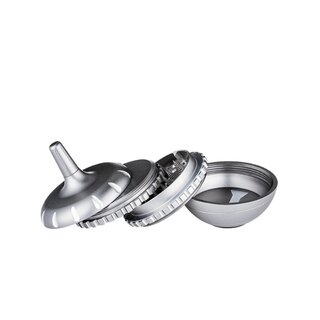 SuperHeroes Grinder Metal 63mm - 3Parts Gyro Kreisel Chrome (1 Stk)