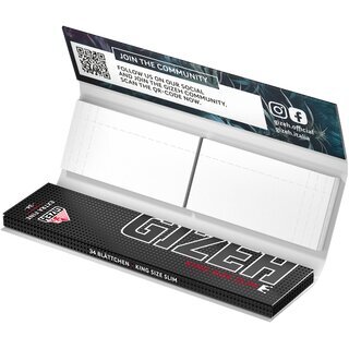 GIZEH KingSize Slim +Tips - Wild (26 x 34Stk)