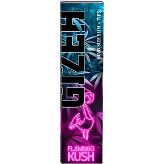 GIZEH KingSize Slim +Tips - Wild (26 x 34Stk)