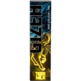 GIZEH KingSize Slim +Tips - Wild (26 x 34Stk)