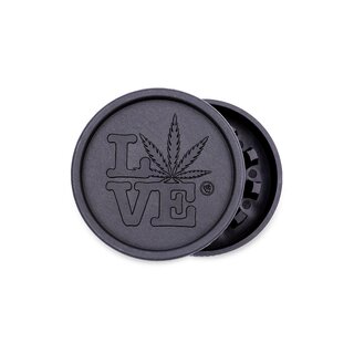FireFlow Grinder Hemp 55mm - 2Parts 420 Love (1 Stk)