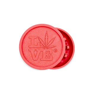 FireFlow Grinder Hemp 55mm - 2Parts 420 Love (1 Stk)