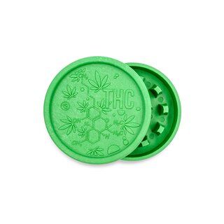 FireFlow Grinder Hemp 55mm - 2Parts THC Molecule (1 Stk)