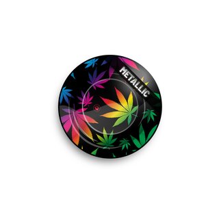 FireFlow - Metal Ashtray - Leaves Gradient metallic -...