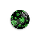 FireFlow - Metal Ashtray - Leaves Green metallic - 14cm...