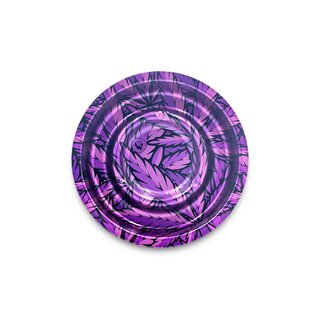FireFlow - Metal Coffeeshop Ashtray - S - Leaves 33 Pink 13.6cm (1 Stk.)