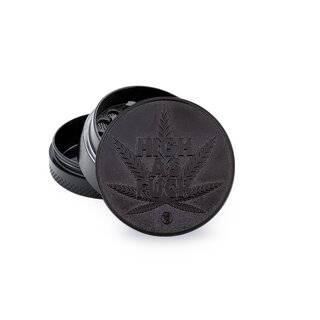 FireFlow Grinder Metal 40mm - 3Parts Black High As Fuck (1 Stk)