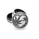 FireFlow Grinder Metal 40mm - 3Parts Silver 420 Heart (1...