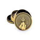 FireFlow Grinder Metal 50mm - 4Parts Gold Hope (1 Stk)