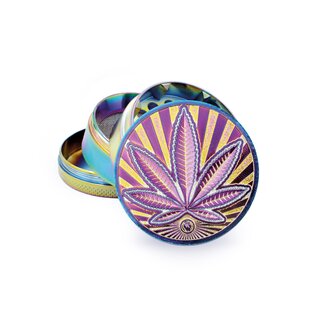 FireFlow Grinder Metal 50mm - 4Parts Icy Highlife (1 Stk)