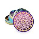 FireFlow Grinder Metal 50mm - 4Parts Icy Leaf Pattern (1...