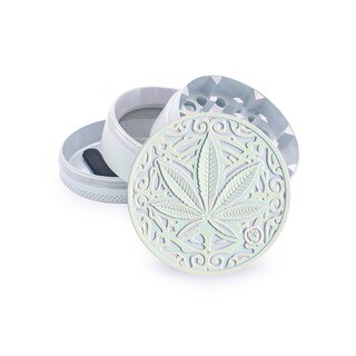 FireFlow - Metal Grinder 5cm 4P - Icy Pearl - Trance Leaf (1 Stk.)