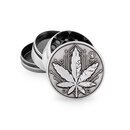 FireFlow Grinder Metal 50mm - 4Parts Silver Geometrical...