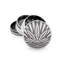 FireFlow Grinder Metal 50mm - 4Parts Silver Highlife (1 Stk)
