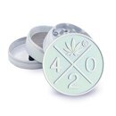 FireFlow Grinder Metal 60mm - 4Parts Icy Pearl 420 Logo...