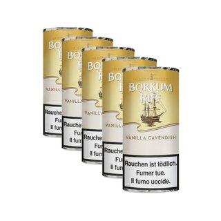 Borkum Riff Vanilla Cavendish - Beutel (5 x 42.5g)