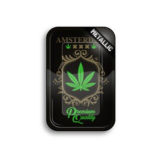 FireFlow - Rolling Tray - M - Adam Leaf Gold - 27.5cm x...