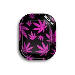 FireFlow RollingTray 14x18cm - Leaves Pink (1 Stk)