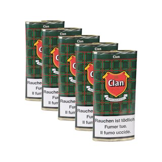 Clan PfeifenTabak Beutel - Aromatic (5 x 40g)
