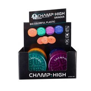 ChampHigh Grinder Plastic 90mm - 3Parts (1 x 4Stk)
