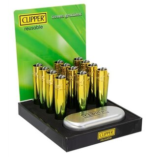 Clipper - Metal Green Gradient (12 Stk.)