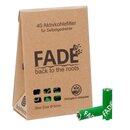 FADE - Aktivkohlefilter Slim Size Green 6.4mm (40 Stk.)