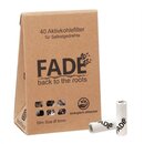 FADE - Aktivkohlefilter Slim Size White 6.4mm (40 Stk.)