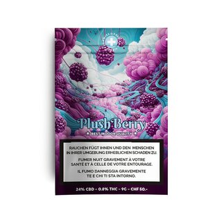 HighLevelGenetics Indoor Bl�ten - Plush Berry (CHF50.00/9g)