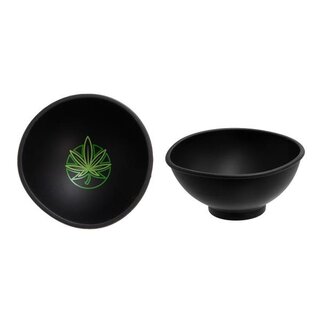 Mischschale Silikon - Hanfblatt Black (7cm x 3cm)