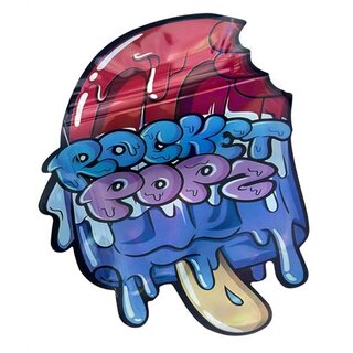 Smellproof Bags / Grips - Rocket Popz (14.5cm x 12cm/50...