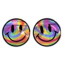 Smellproof Bags / Grips - Smiley (10cm x 10cm/100 Stk.)