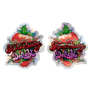 Smellproof Bags / Grips - StraWebeery Delight (11cm x...