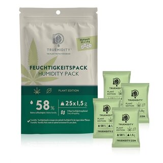 Truemidity HumidityPack - 58% (25 x 1.5g)