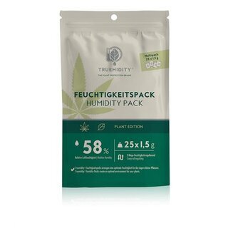Truemidity HumidityPack - 58% (25 x 1.5g)