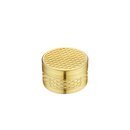 ChampHigh Grinder Alu 50mm - 3Parts Golden Honeycomb (1 Stk)