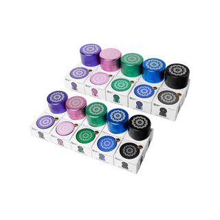 FlowerMill Grinder Alu 51mm - 3Parts Standard (1 Stk)