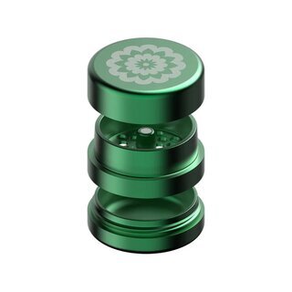 FlowerMill Grinder Alu 64mm - 3Parts Standard Green (1 Stk)