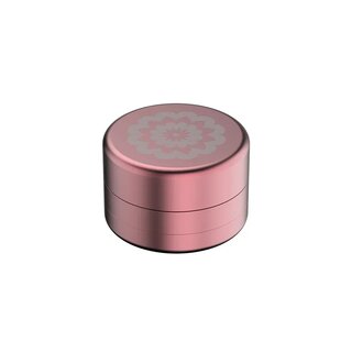 FlowerMill Grinder Alu 64mm - 3Parts Standard Pink (1 Stk)