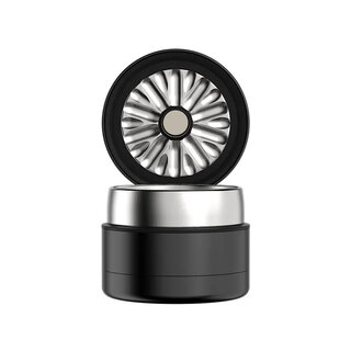FlowerMill Grinder Stainless 66mm - 3Parts Stainless Series (1 Stk)