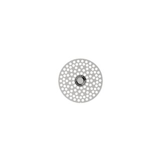FlowerMill Grinder Plate Stainless 66mm - Stainless Series #1 ExtraFine (1 Stk)