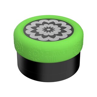 Flower Mill - Next-Gen - Silicone Mill Grip - 2.0 (55.5mm) Neon Green