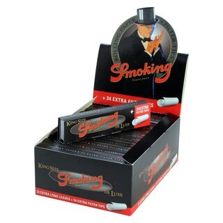 Smoking KingSize +Tips - De Luxe (24 x 33Stk)