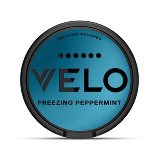 Velo Snus 6/6 - Freezing Peppermint Strong (1 x 16.8g)