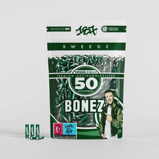 Medusa x 187 Sweedz ActiveFilter 6mm - Bonez Mc (1 x 50Stk)