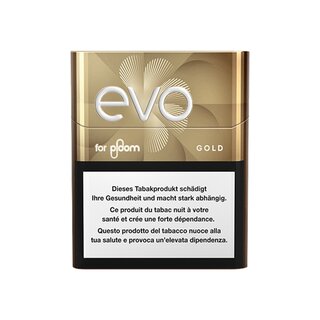 Evo - Tabak Sticks Gold (10 x 20 Stk.)