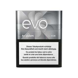 Evo TabakSticks 1.5% - Silver (10 x 20Stk)