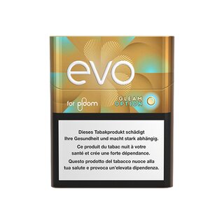 Evo TabakSticks 1.5% - Gleam (10 x 20Stk)
