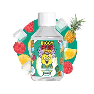 Biggy Bear - Liquid (0mg/200ml) EVO Ananas Litchi Givr�s